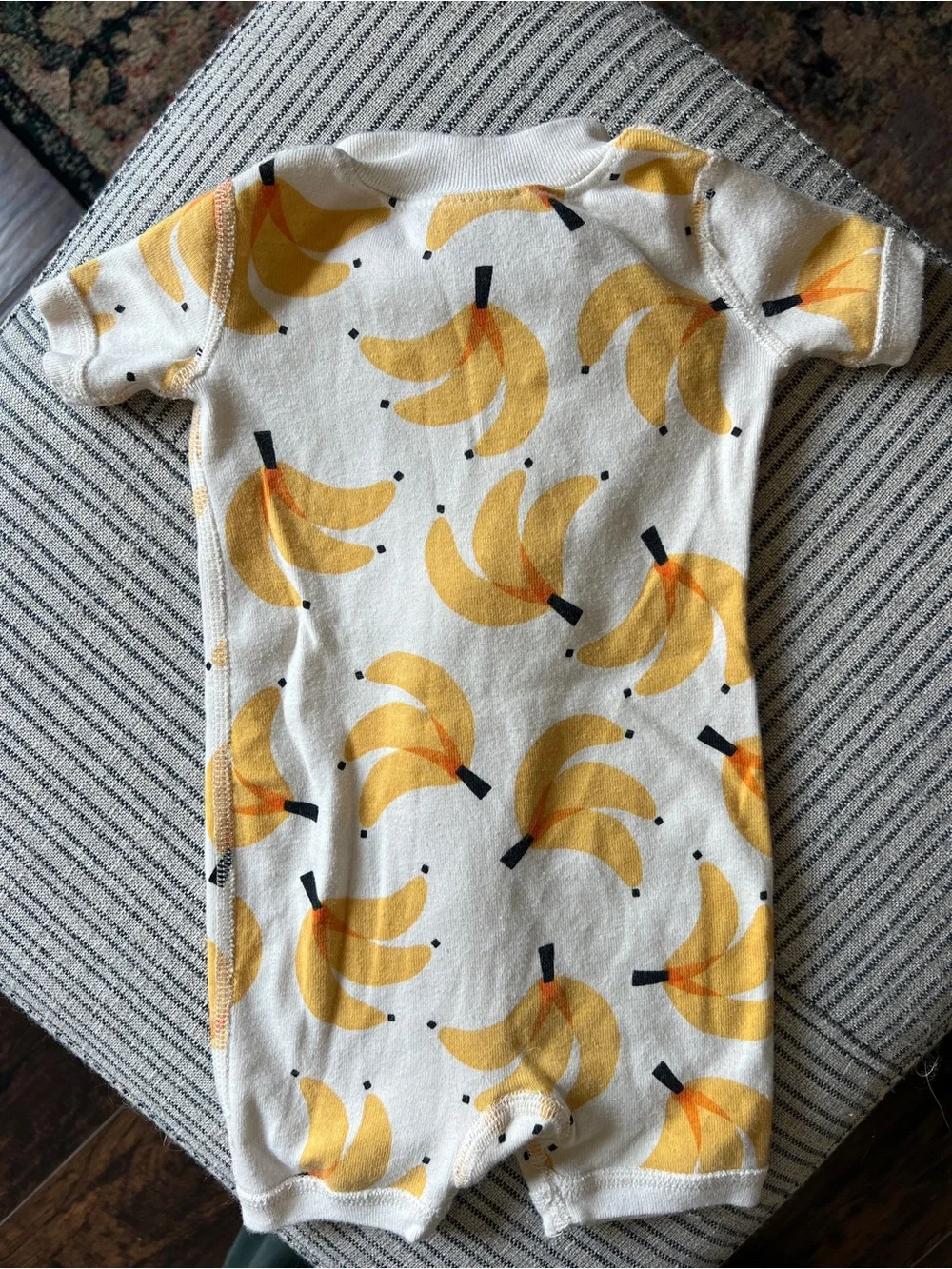 Hanna Andersson baby 2-way zip shortie sleeper